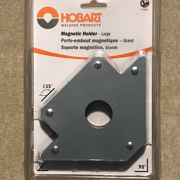 Hobart Welding Magnetic Holder - Large, Gray # 770063 NWT
Large Magnetic Holder - Picture 3 of 7